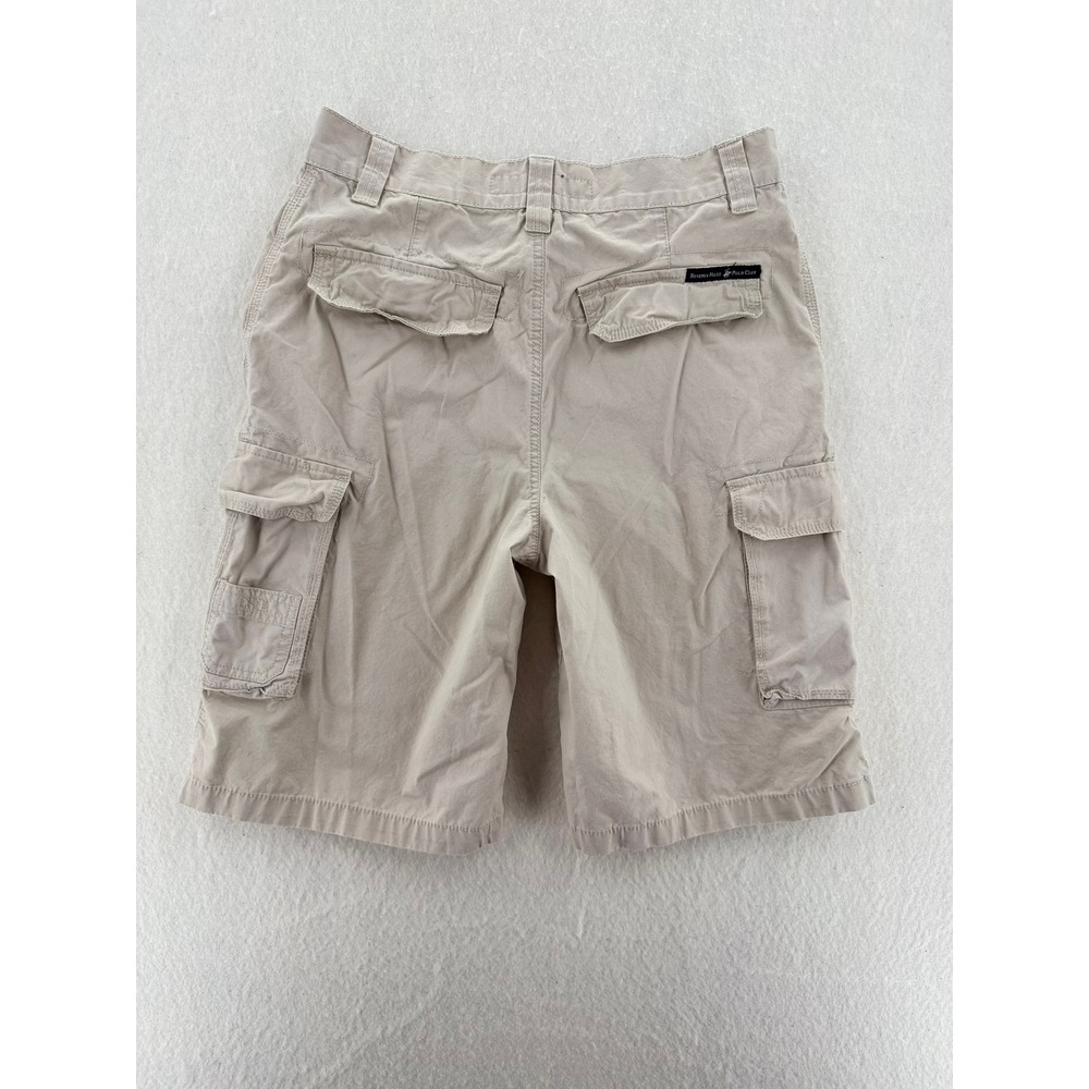 Beverly Hills Polo Club - Cargo Shorts‎ VTG Cotton - Tan - 32 - Mens - Picture 5 of 7